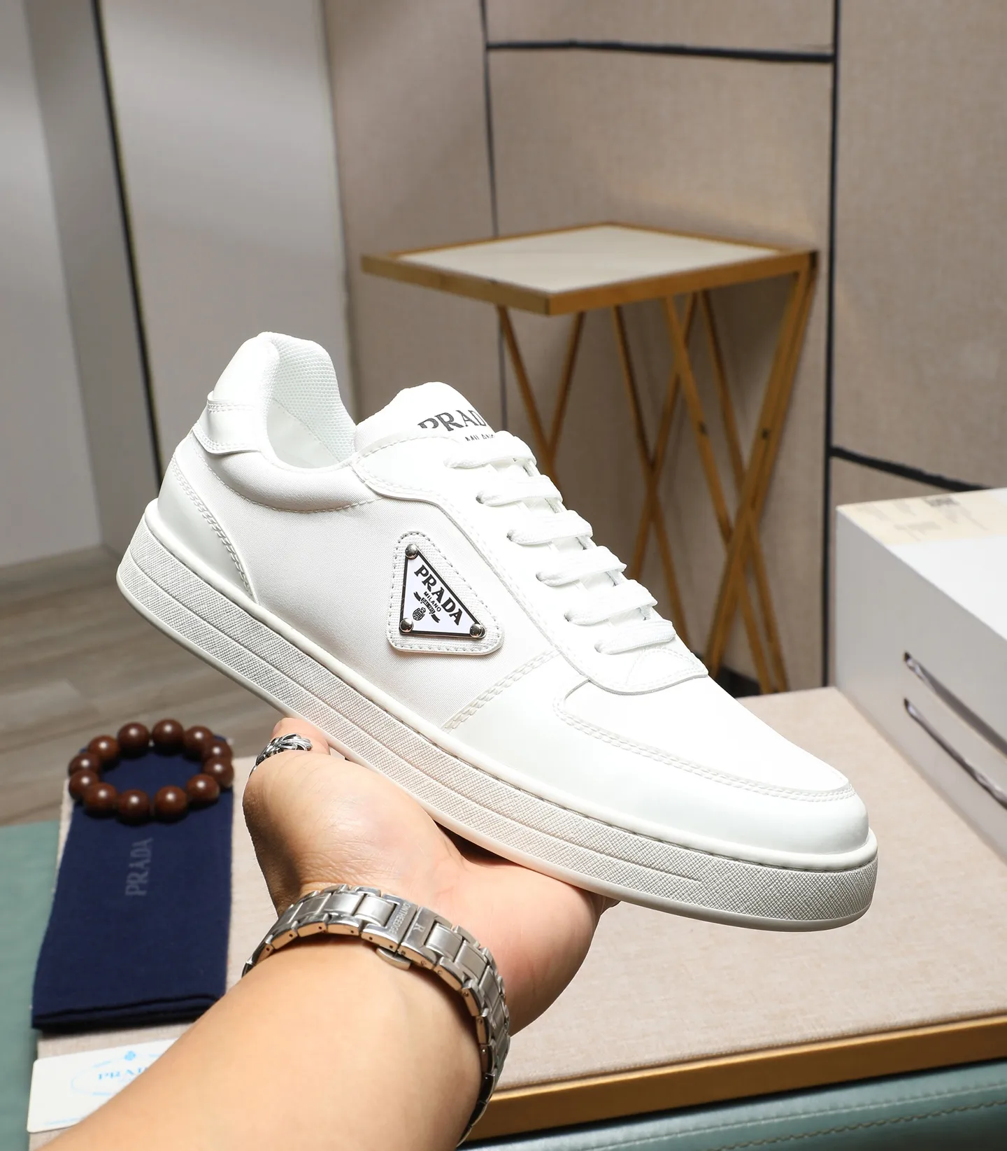 Men's men's shoes💰440🌹🌹[PRADA—Prada] latest model🙈original replica! 👟👟👟Available here. The workmanship is top-notch. The upper is made of Italian 🇮🇹Imported calfskin. ❗️Breathable genuine leather lining @Suitable for travel. The original version has an enlarged engraved sole, making it suitable for all kinds of travels, showing low-key luxury. Let quality speak for itself. Color: Size: 38-44